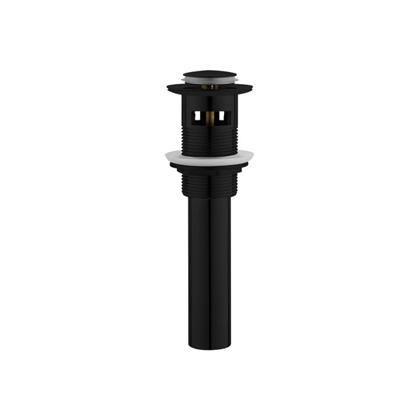 3600BK Pop Up Drain With Overflow (Matte Black)