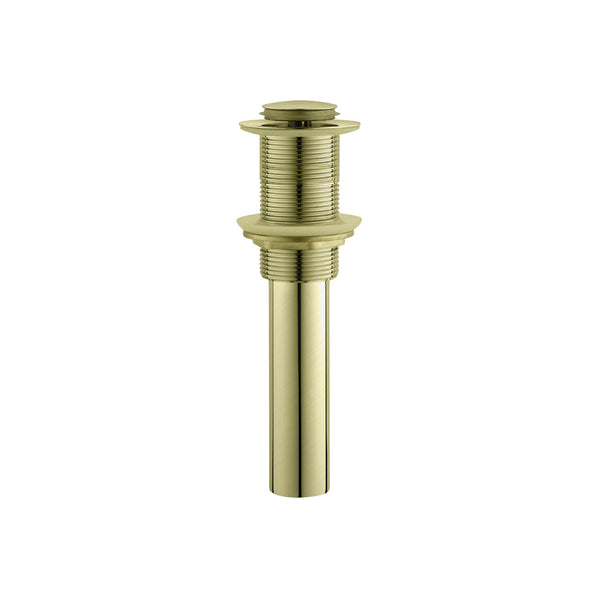 3636GD Pop Up Drain Without Overflow Brushed Brass (Gold)