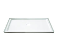 Agathe-M-II Base de douche lisse 32"x 48"pour installation en alcôve