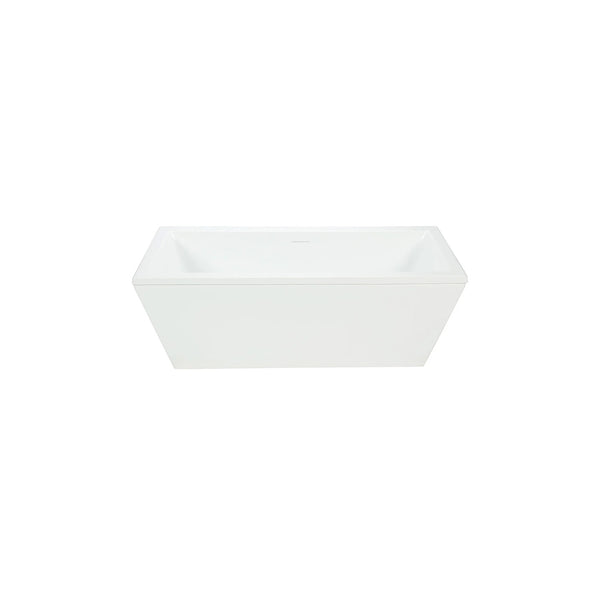 Bailey-60-II 60’’ rectangular 2 pieces freestanding bathtub II