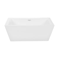 Boston-60 [DEMO] 60’’ rectangular 1 piece freestanding bathtub