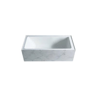Brado Baignoire autoportante rectangulaire 70"