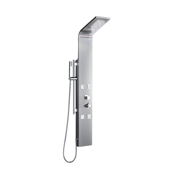 3 functions stainless steel shower column