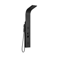 Celma 3 functions matte black shower column
