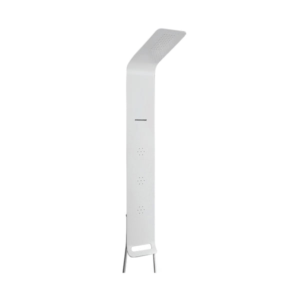 Cimone 3 functions matte white shower column