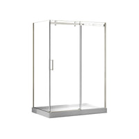 Cld-32BN-II Brushed nickel return panel for 32'' shower