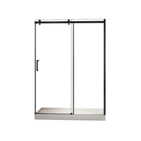 Cld-60BK Porte de douche 60'' noir mat