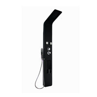 Cono 3 functions matte black shower column