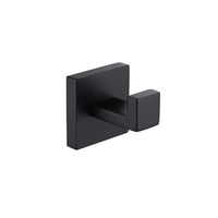 Danika-BK Crochet carré noir mat