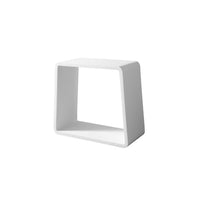 Dodu-W Banc de douche à surface solide blanc mat