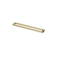 Barre de porte-serviettes en laiton brossé (or) 23"