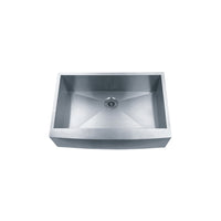 Évier de cuisine tablier frontal, 1 cuve, 30''X22''