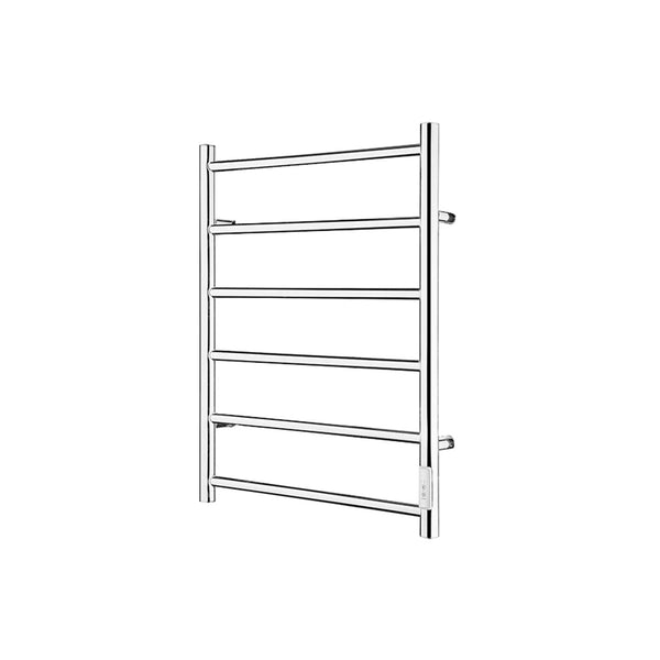 Chauffe-serviette arrondi 6 barres fini chrome