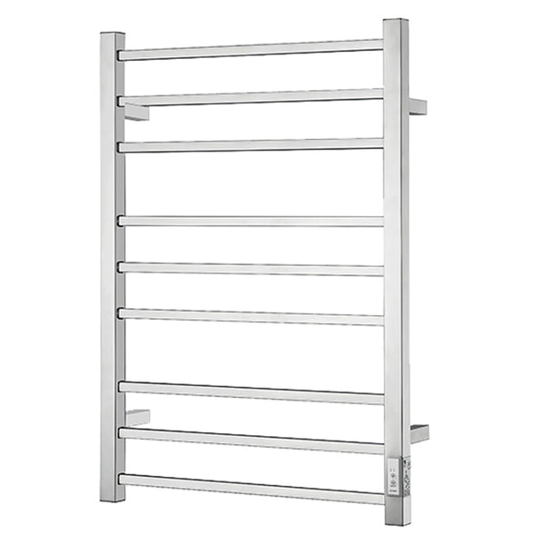 Chrome Towel Warmer 9 Bars Square