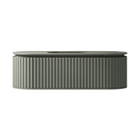 60’’ VANITY RONDE KHAKI SUSPENDUE 1 TIROIR