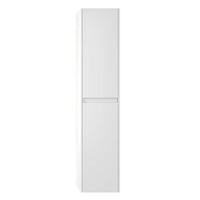 Lingerie suspendue IRWIN 2 portes blanc mat 16''