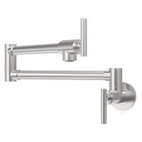 Pot Filler Faucet in Brushed Nickel Finish