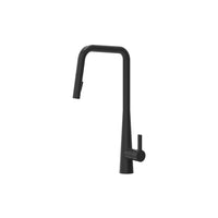 Matte Black Modern Kitchen Faucet