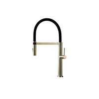 Brushed brass (Gold) Chief Style Kitchen Faucet