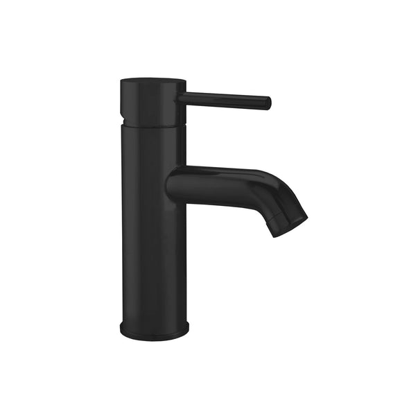 Matte Black Round Basin Faucet