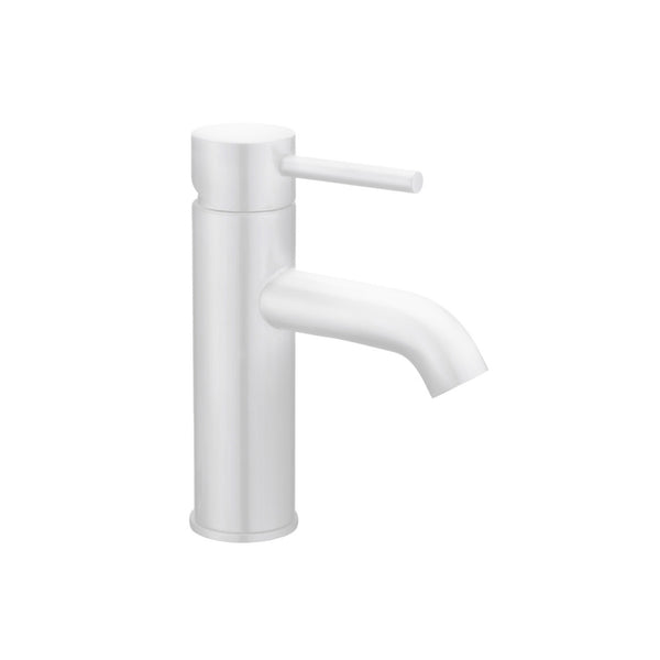 Matte white Round Basin Faucet
