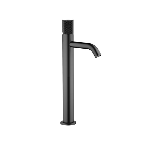 Matte Black Industrial Vessel Faucet