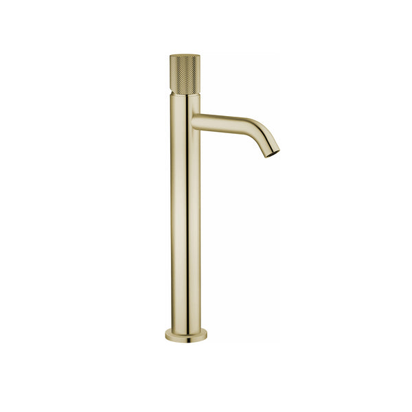 Brushed Brass (Gold) Industrial Vessel Faucet