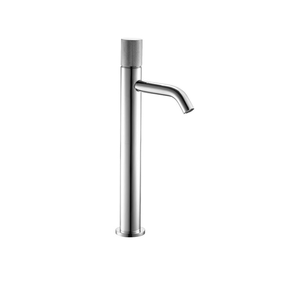 Robinet de vasque industriel fini chrome