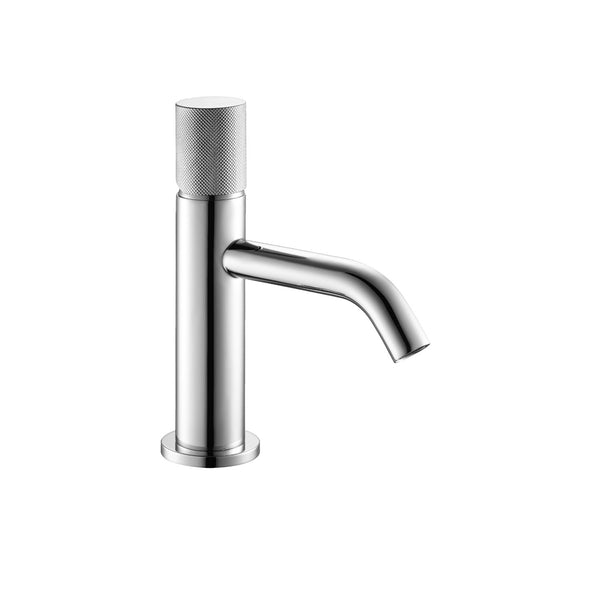 Robinet de lavabo industriel fini chrome