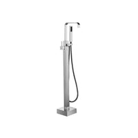Robinet de bain autoportant fini chrome