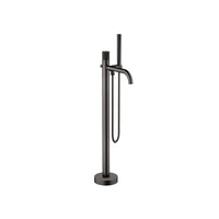 Matte Black Industrial Freestanding Faucet