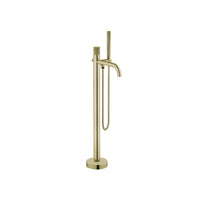 Brushed brass (Gold) Industrial Freestanding Faucet