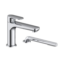 ROBINET DE BAIN AVEC DOUCHETTE CHROME