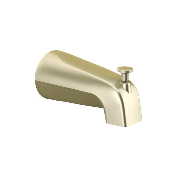 BRUSHED GOLD STANDARD BATHTUB SPOUT