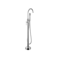 Chrome Round Freestanding Faucet