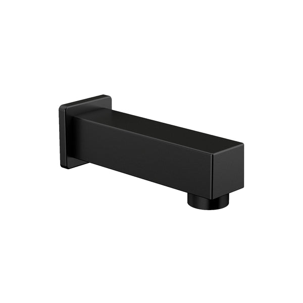 Bec de baignoire chrome carré