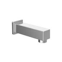 Bec de baignoire chrome carré