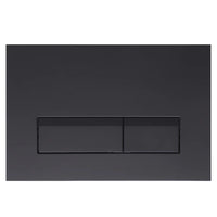 Square button in Matte Black finish for TIMON toilets