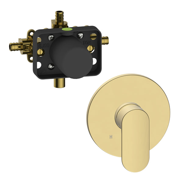 Vanessa-gd Rough et finition valve ronde