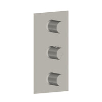 3-Function Trim Kit in Brushed Nickel Finish