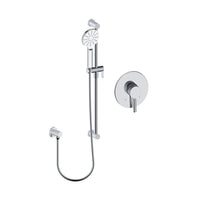 Velia Shower set with hand shower on rail and separate elbow connector
