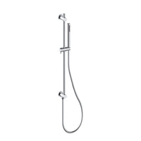 Chrome Handshower and Shower rail with integrated elbow