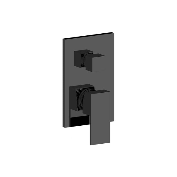 VINCENT 3-function trim kit in matte black finish