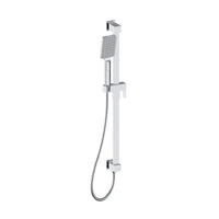 Shower Rail and Handshower with Integrated Elbow in Chrome