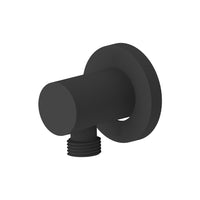 COUDE D'ALIMENTATION ROND NOIR MAT