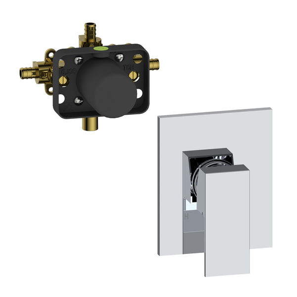Virgilio Rough et finition valve carré